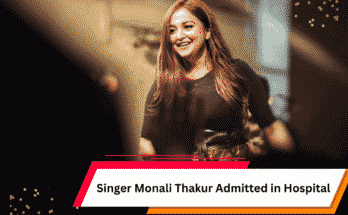 Singer Monali Thakur Stop her concert midway Due to breathing difficulties.