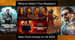 New hindi movies on ott 2025